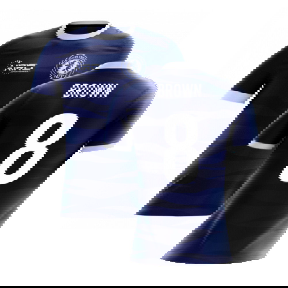 2025-2026 Scotland Airo Concept Home Shirt (Brown 8)