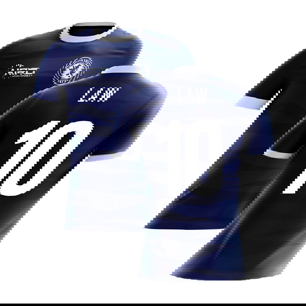 2025-2026 Scotland Airo Concept Home Shirt (Law 10)