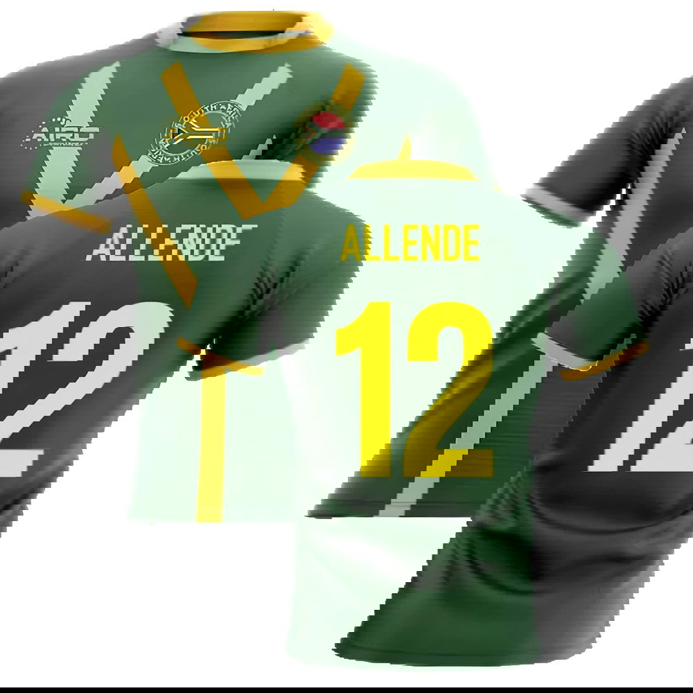 2025-2026 South Africa Springboks Flag Concept Rugby Shirt (Allende 12)