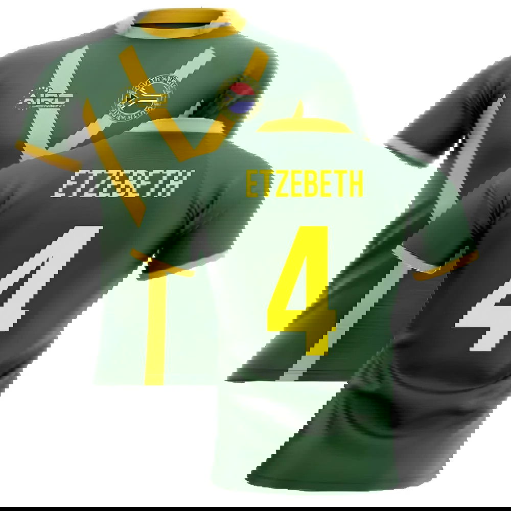2025-2026 South Africa Springboks Flag Concept Rugby Shirt (Etzebeth 4)