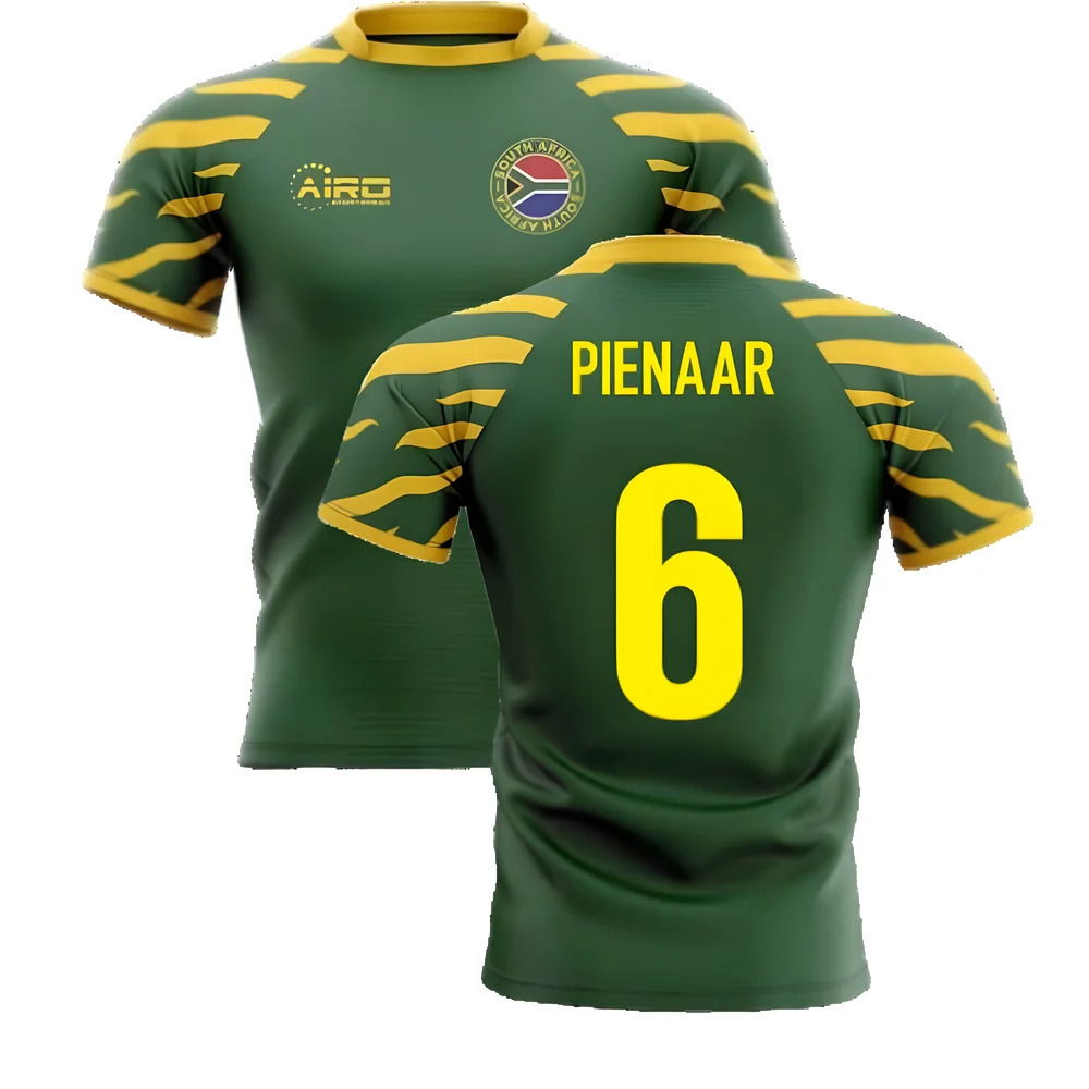 2025-2026 South Africa Springboks Home Concept Rugby Shirt (Pienaar 6)