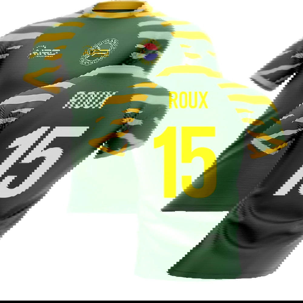 2025-2026 South Africa Springboks Home Concept Rugby Shirt (Roux 15)