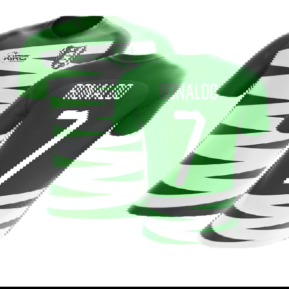 2025-2026 Sporting Lisbon Home Concept Football Shirt (Ronaldo 7)