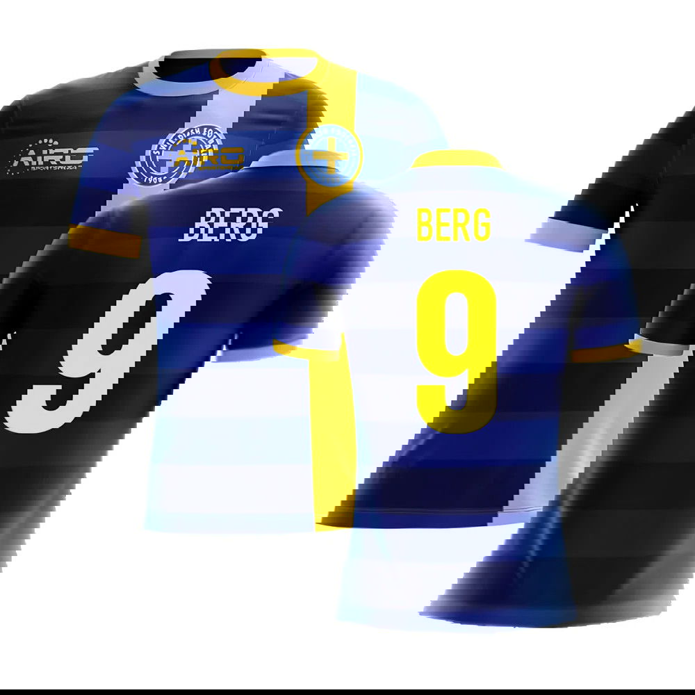 2025-2026 Sweden Airo Concept Away Shirt (Berg 9)