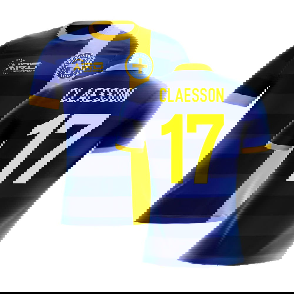 2025-2026 Sweden Airo Concept Away Shirt (Claesson 17)