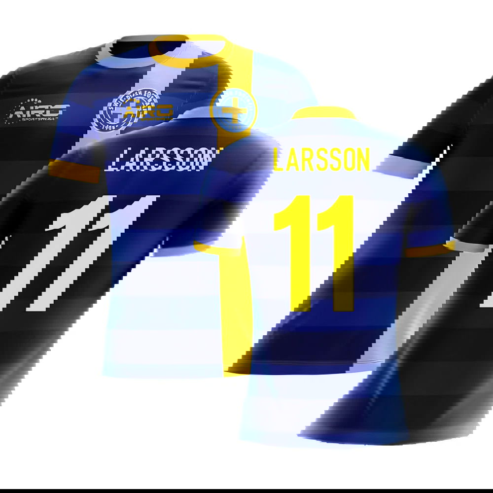 2025-2026 Sweden Airo Concept Away Shirt (Larsson 11)