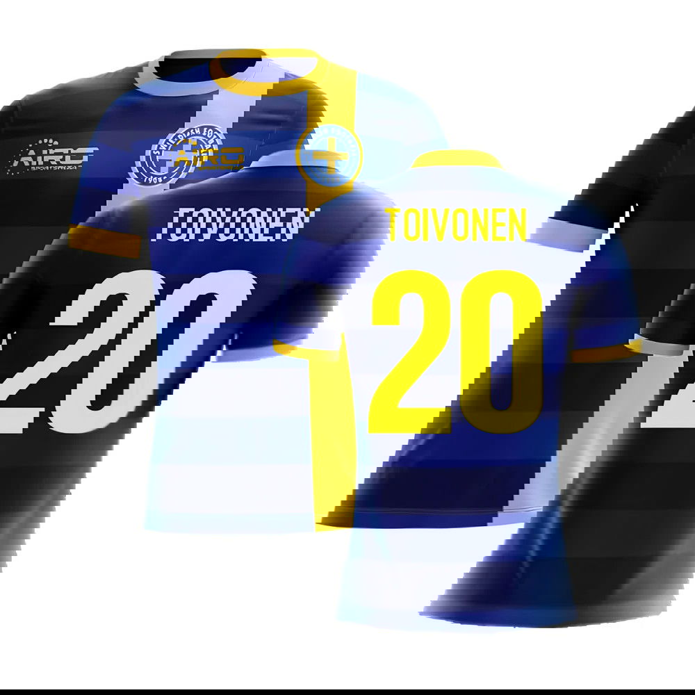 2025-2026 Sweden Airo Concept Away Shirt (Toivonen 20)
