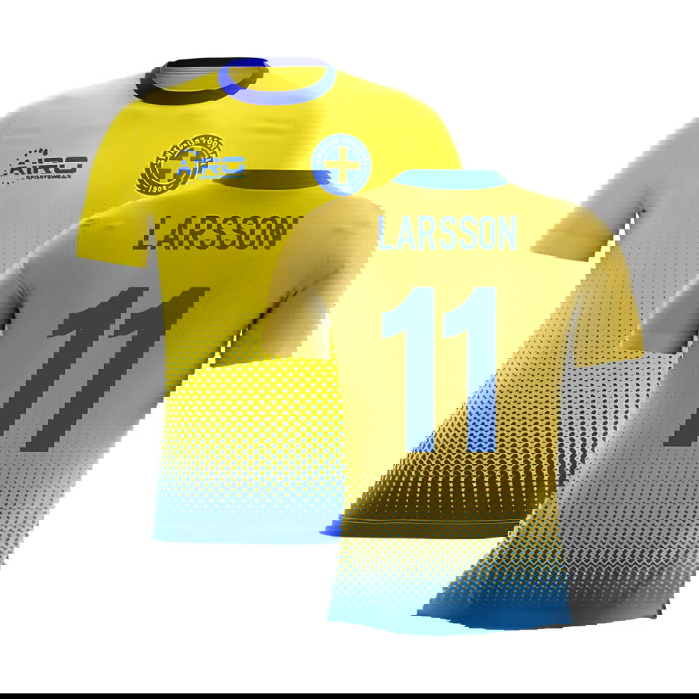 2025-2026 Sweden Airo Concept Home Shirt (Larsson 11)