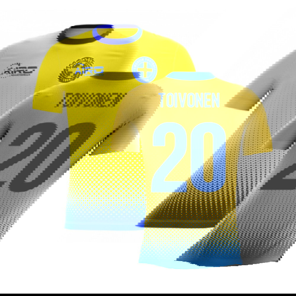 2025-2026 Sweden Airo Concept Home Shirt (Toivonen 20)