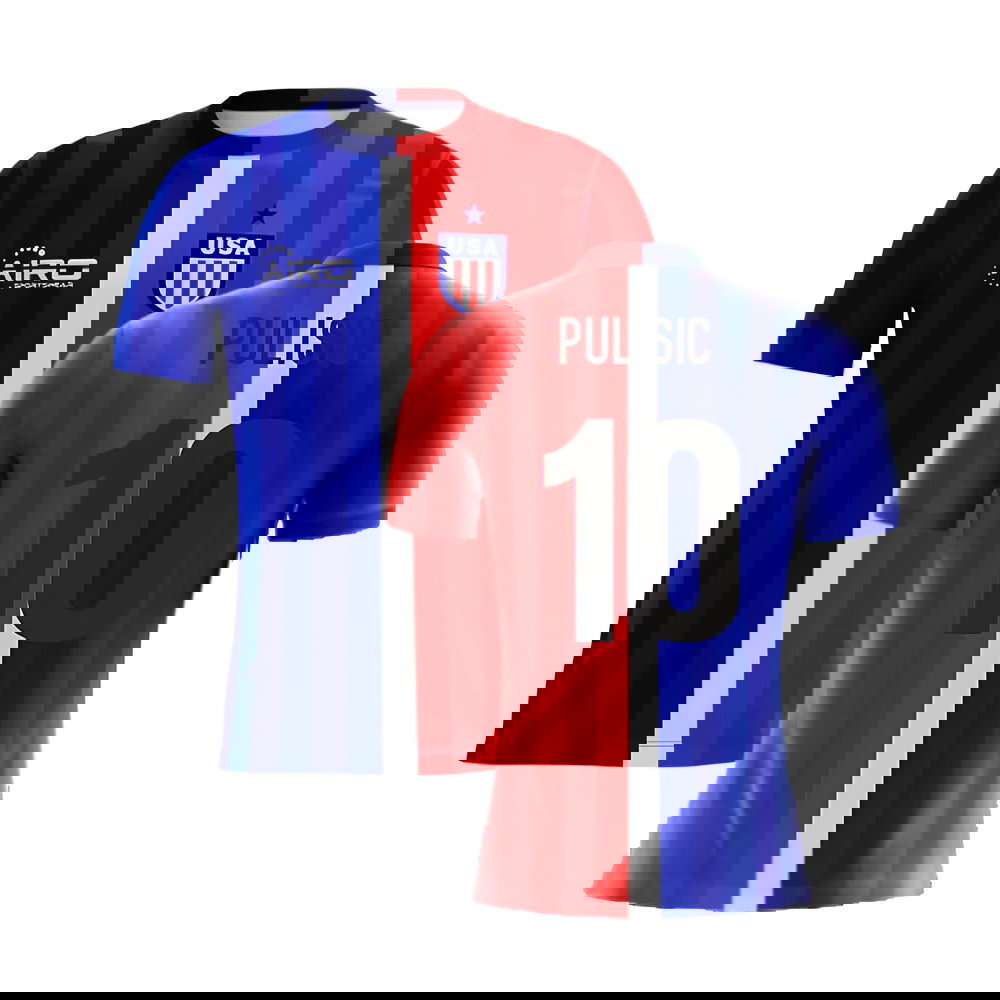 2025-2026 USA Airo Concept Away Shirt (Pulisic 10) - Kids