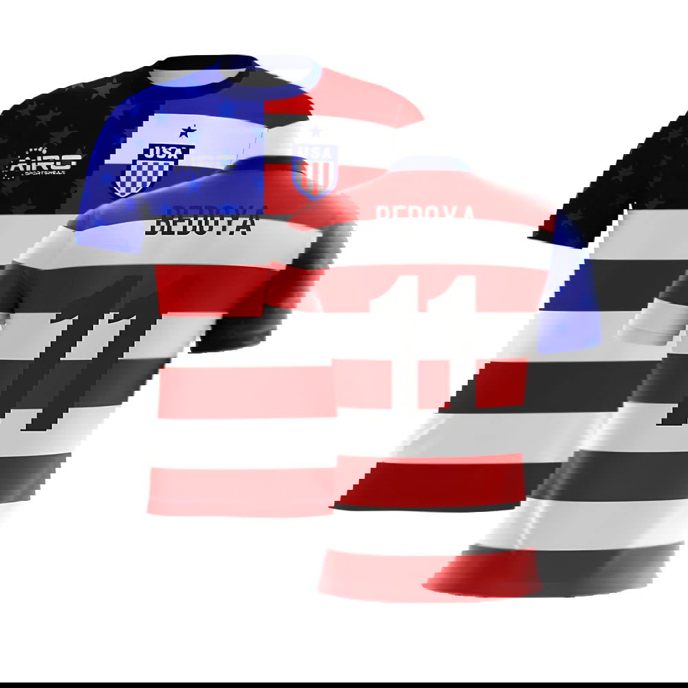 2025-2026 USA Airo Concept Home Shirt (Bedoya 11) - Kids