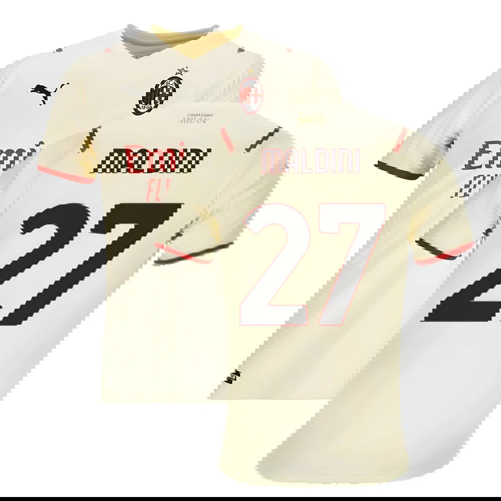 2021-2022 AC Milan Away Shirt (MALDINI 27)