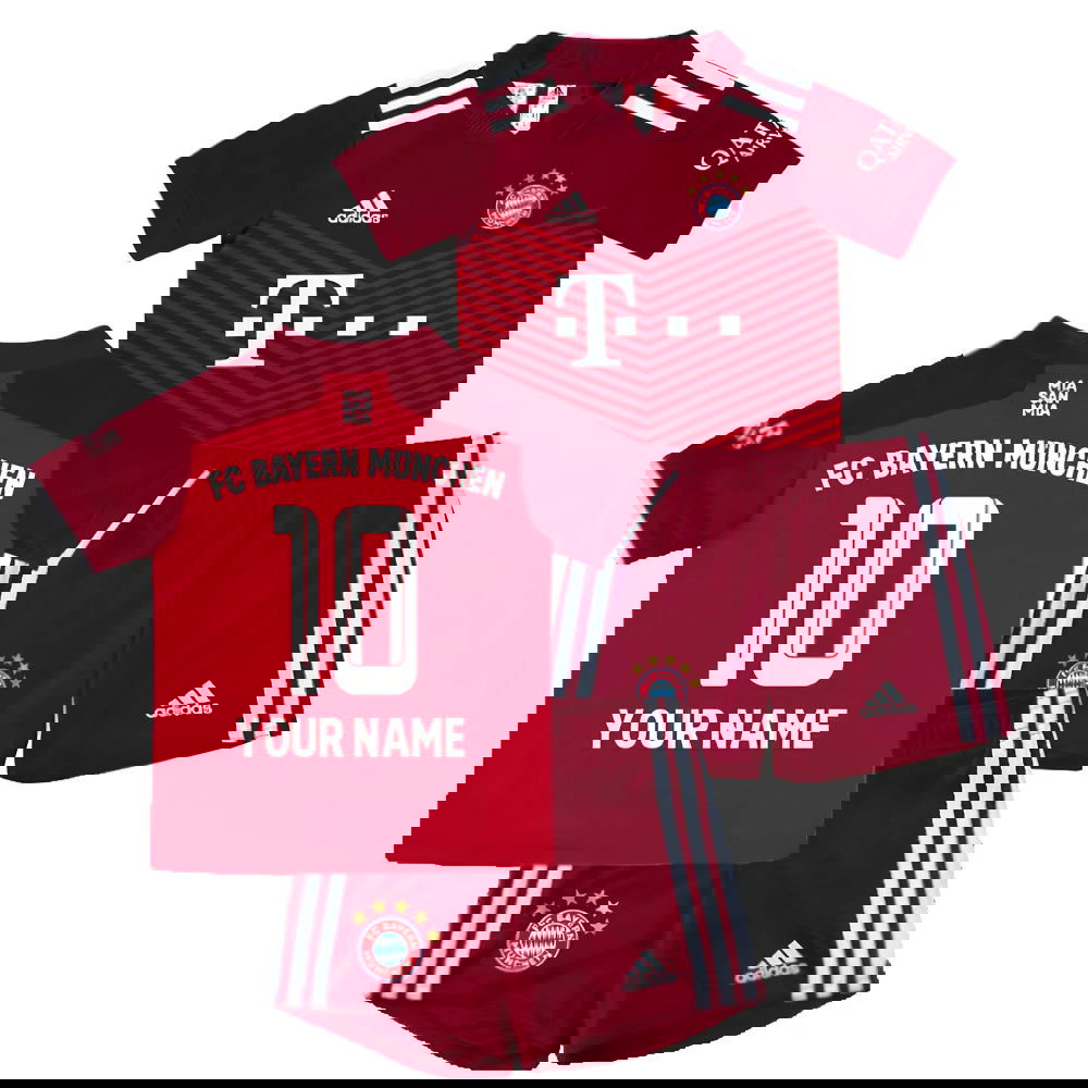2021-2022 Bayern Munich Home Mini Kit (Your Name)
