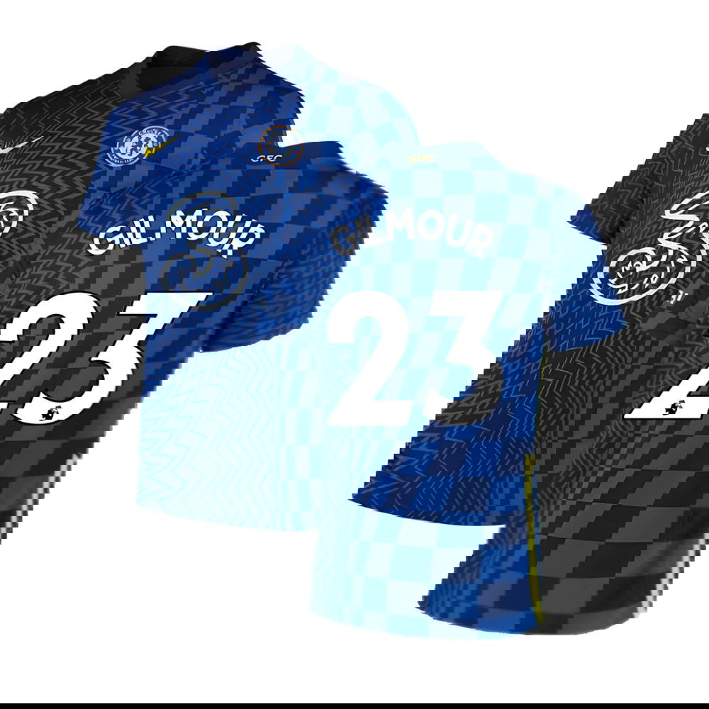 2021-2022 Chelsea Home Shirt (GILMOUR 23)