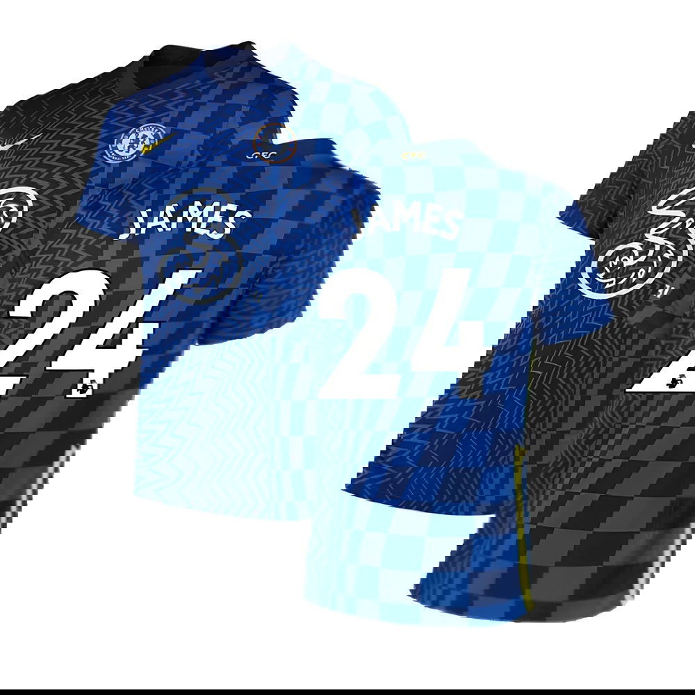 2021-2022 Chelsea Home Shirt (JAMES 24)