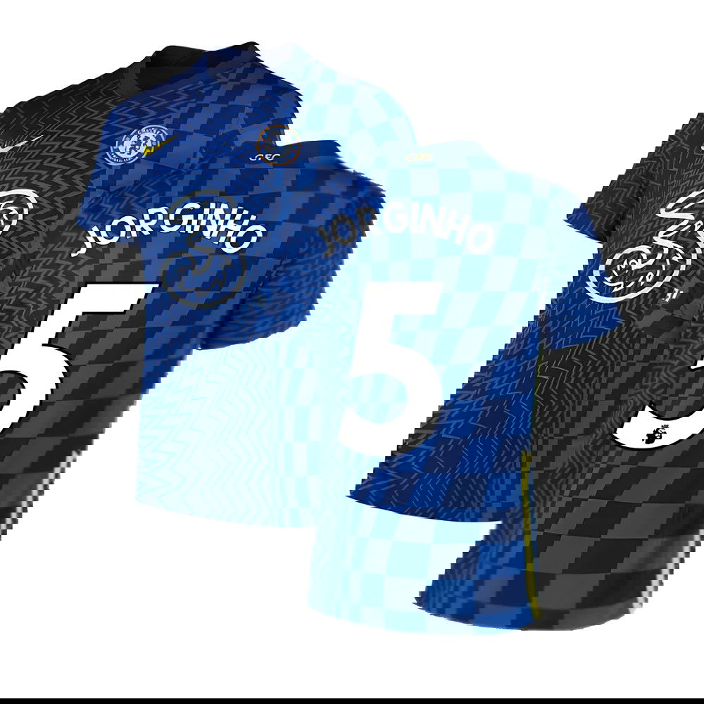 2021-2022 Chelsea Home Shirt (JORGINHO 5)