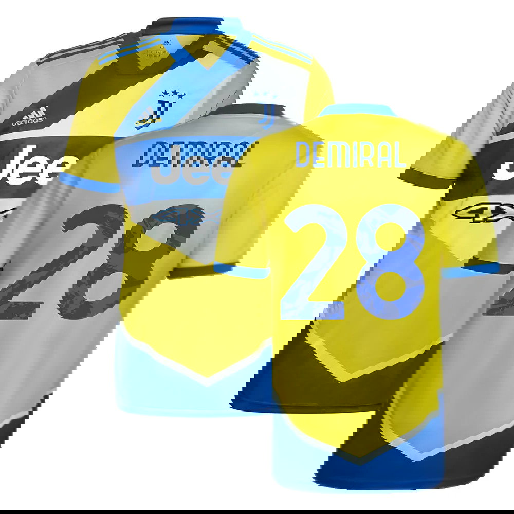 2021-2022 Juventus Third Shirt (DEMIRAL 28)