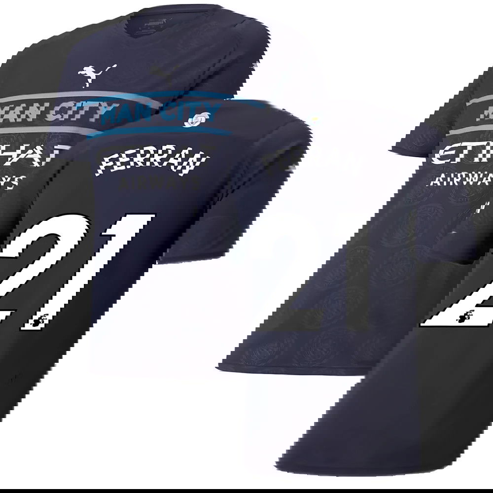 2021-2022 Man City Third Shirt (FERRAN 21)