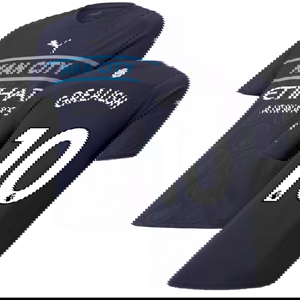 2021-2022 Man City Third Shirt (GREALISH 10)