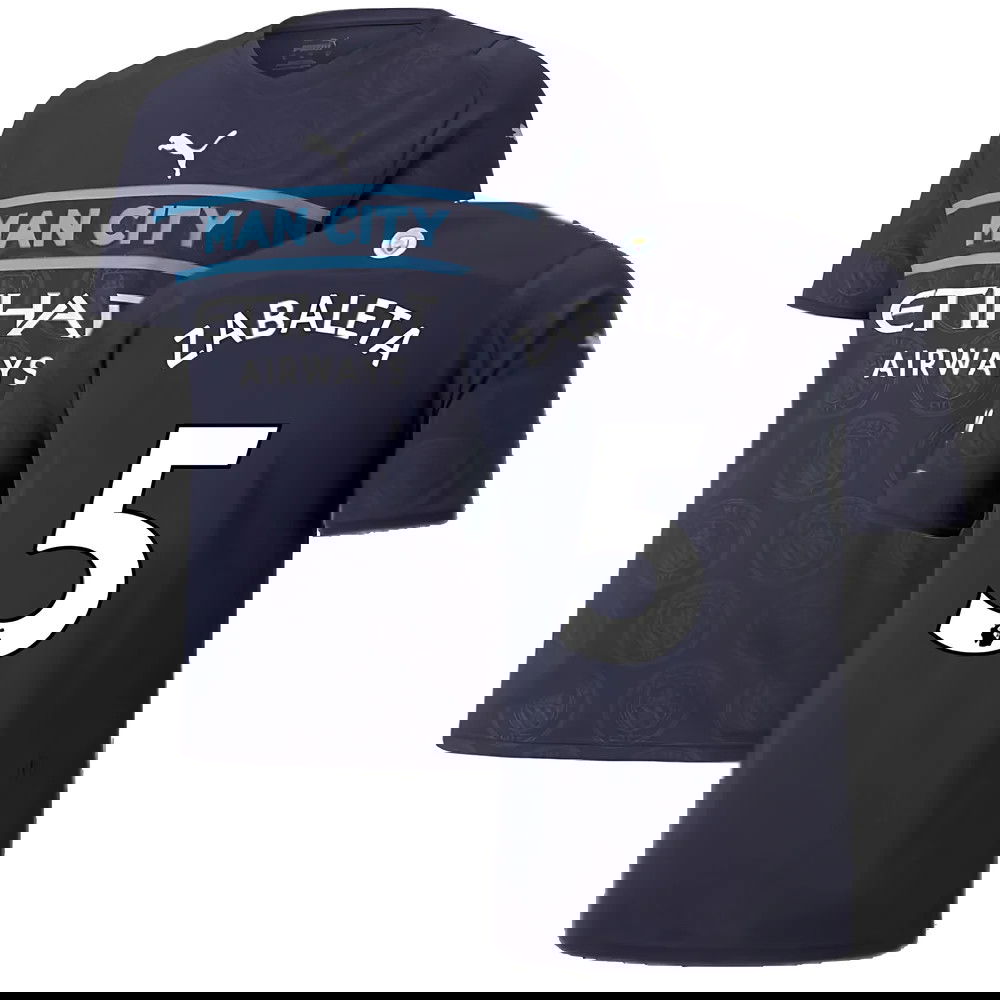 2021-2022 Man City Third Shirt (ZABALETA 5)