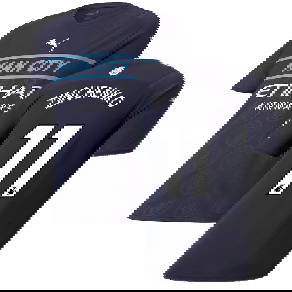 2021-2022 Man City Third Shirt (ZINCHENKO 11)