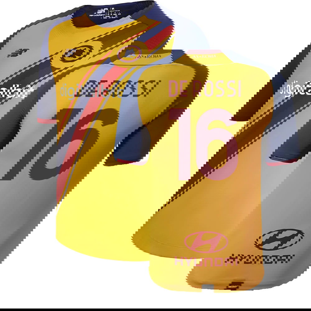 2021-2022 Roma Third Shirt (DE ROSSI 16)