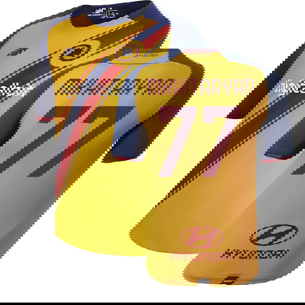 2021-2022 Roma Third Shirt (MKHITARYAN 77)