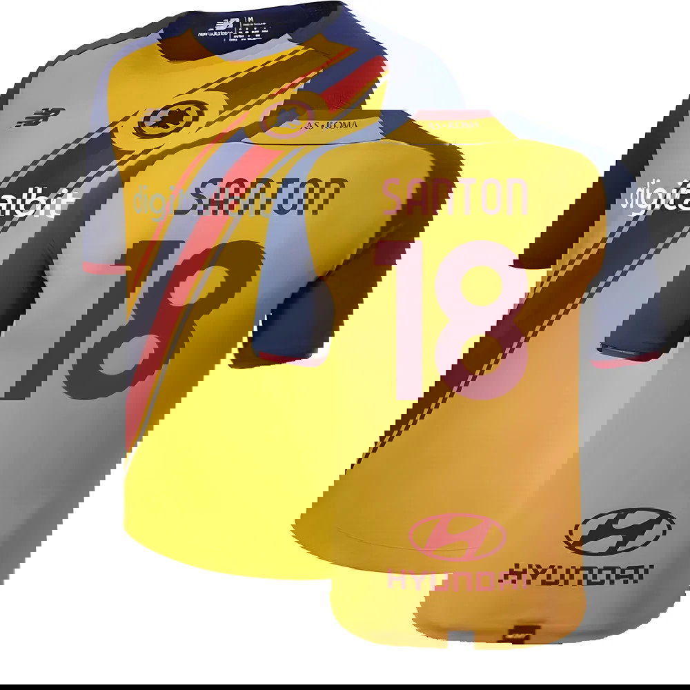 2021-2022 Roma Third Shirt (SANTON 18)