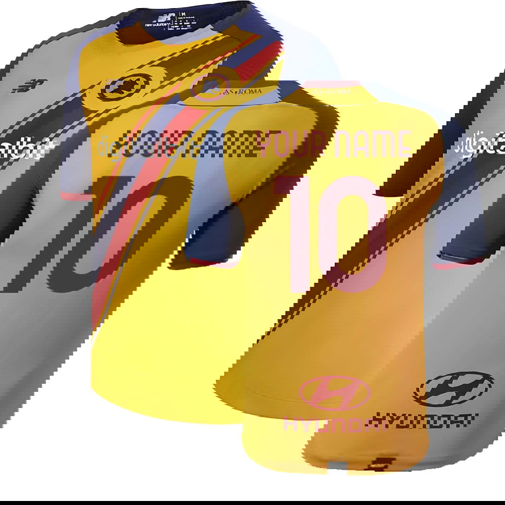 2021-2022 Roma Third Shirt (Your Name)