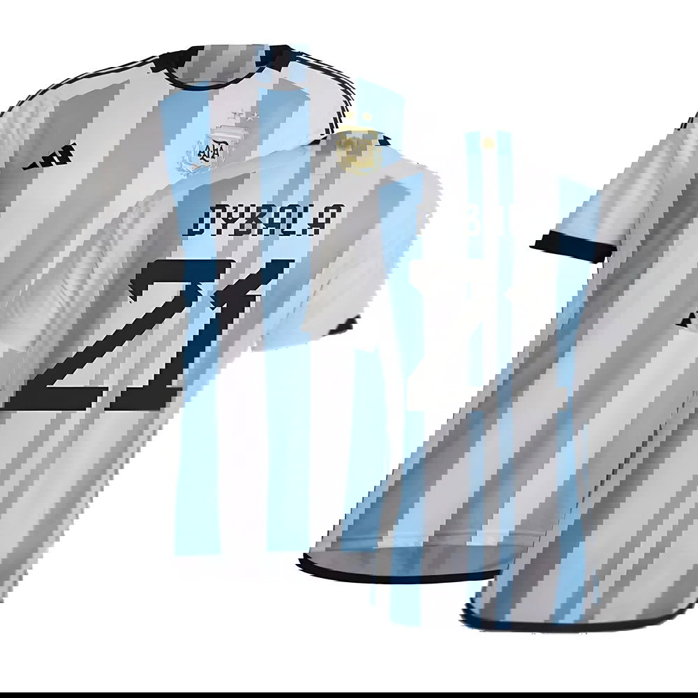 2022-2023 Argentina Home Shirt (DYBALA 21)