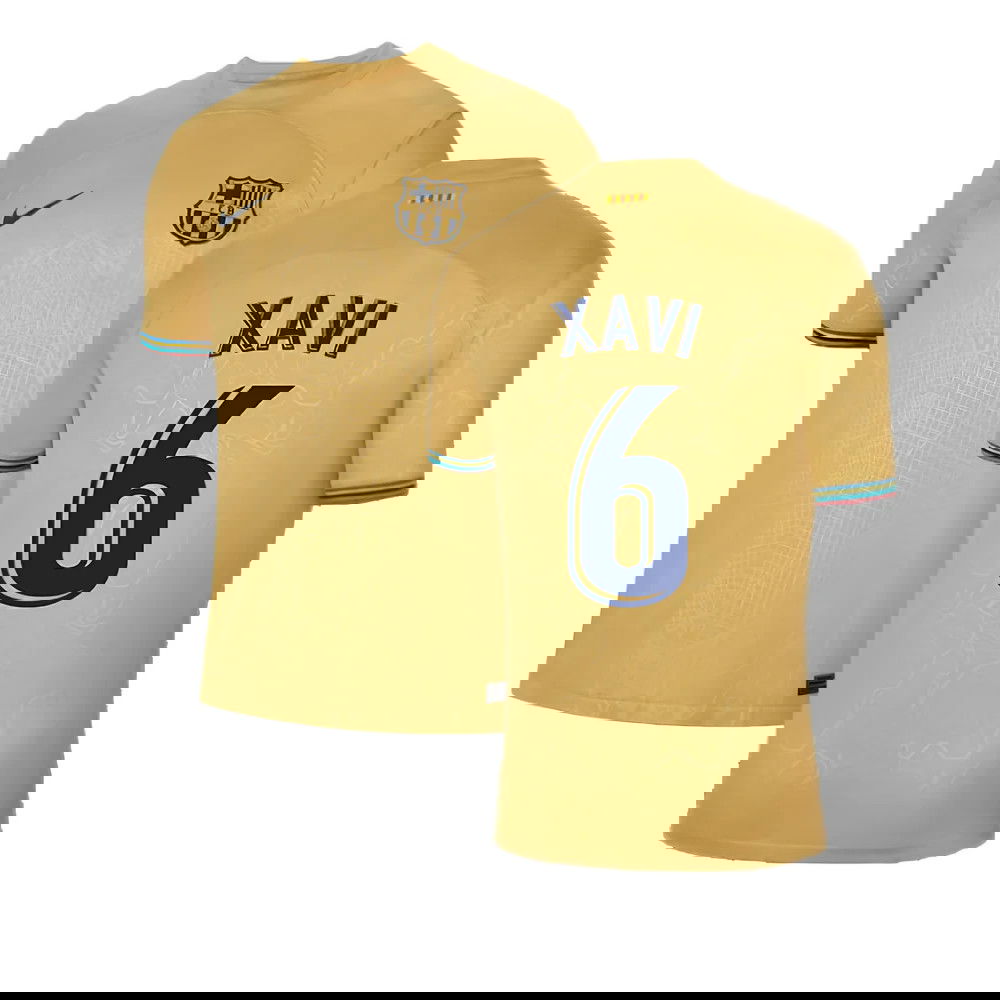2022-2023 Barcelona Away Shirt (XAVI 6)