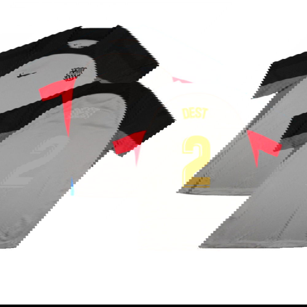 2022-2023 Barcelona CL Training Shirt (Grey) (DEST 2)