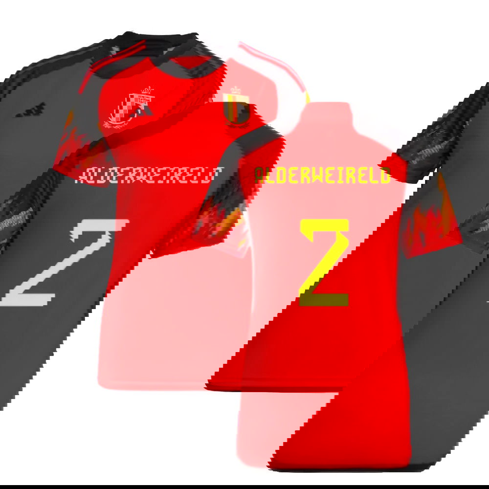 2022-2023 Belgium Home Shirt (Ladies) (Alderweireld 2)