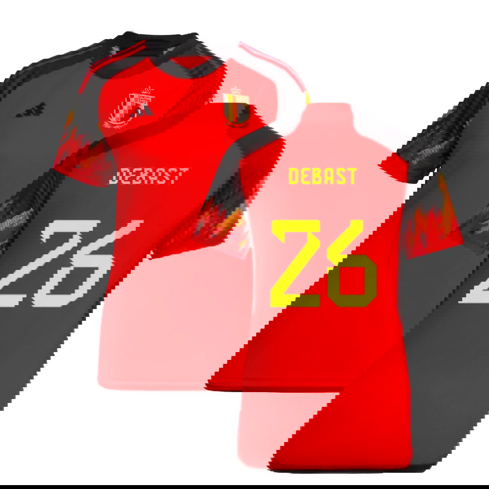 2022-2023 Belgium Home Shirt (Ladies) (Debast 26)