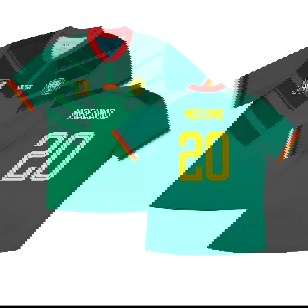 2022-2023 Cameroon Home Replica Shirt (MBEUMO 20)