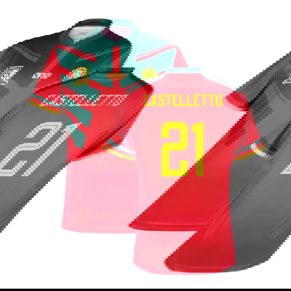 2022-2023 Cameroon Third Pro Football Shirt (CASTELLETTO 21)