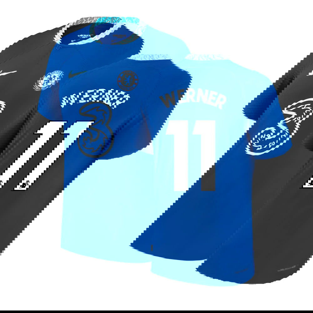 2022-2023 Chelsea Vapor Match Home Shirt (WERNER 11)