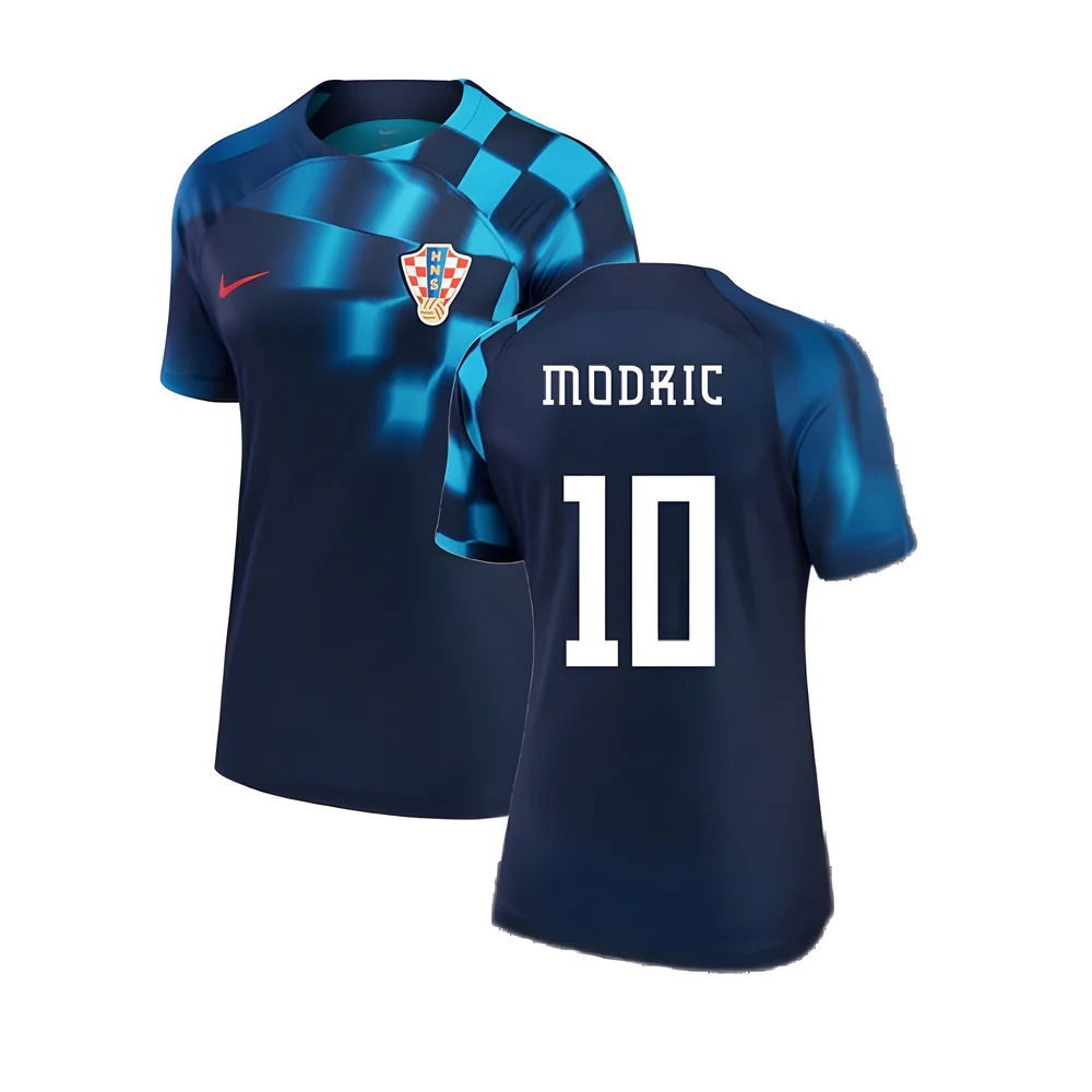 2022-2023 Croatia Away Shirt (Ladies) (Modric 10)