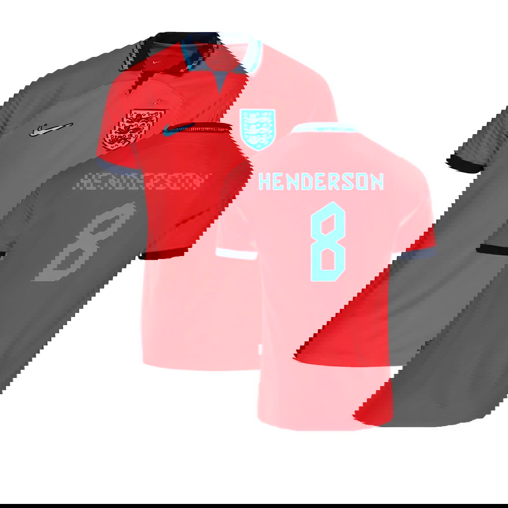 2022-2023 England Away Shirt (Kids) (Henderson 8)