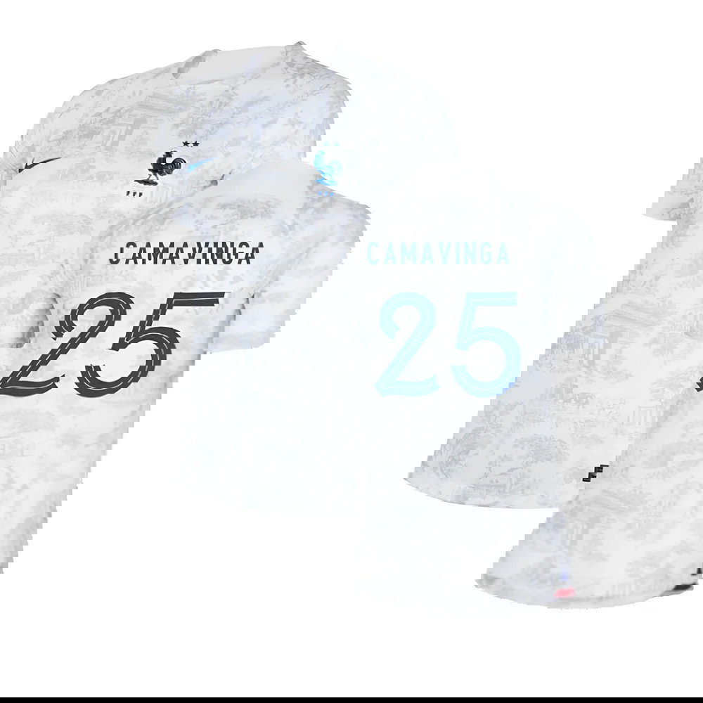 2022-2023 France Away Shirt (Ladies) (Camavinga 25)