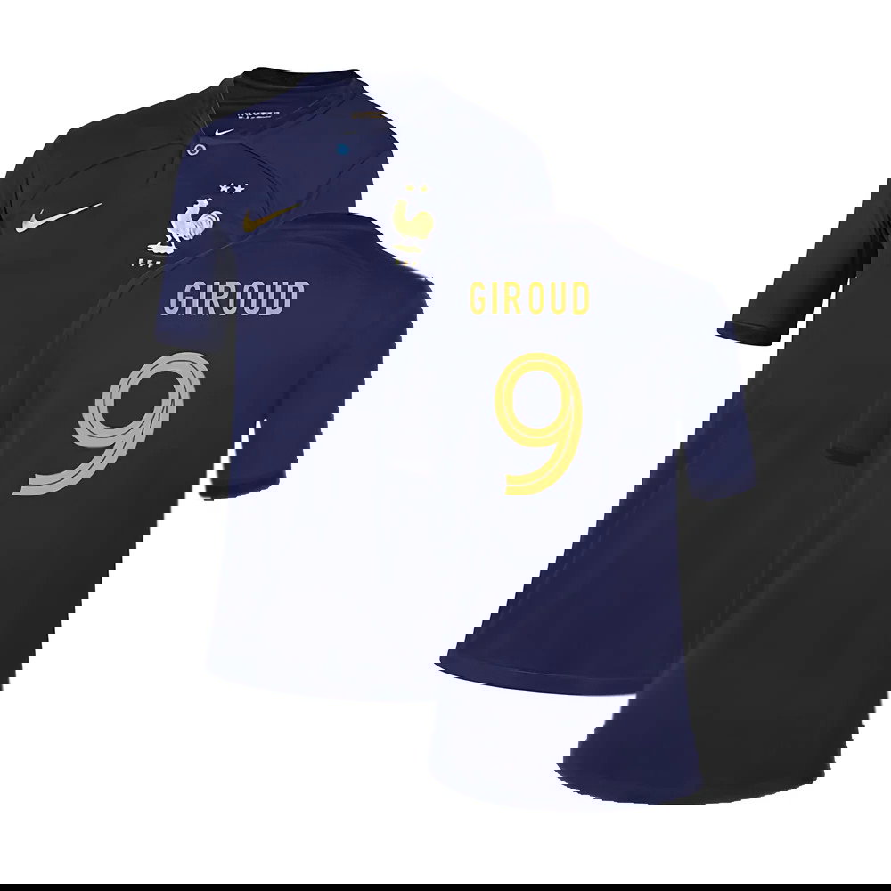 2022-2023 France Home Shirt - Kids (Giroud 9)
