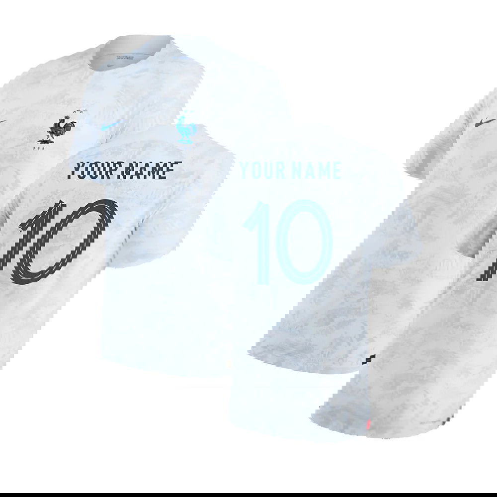 2022-2023 France Match ADV Dri-Fit Away Shirt (Your Name)