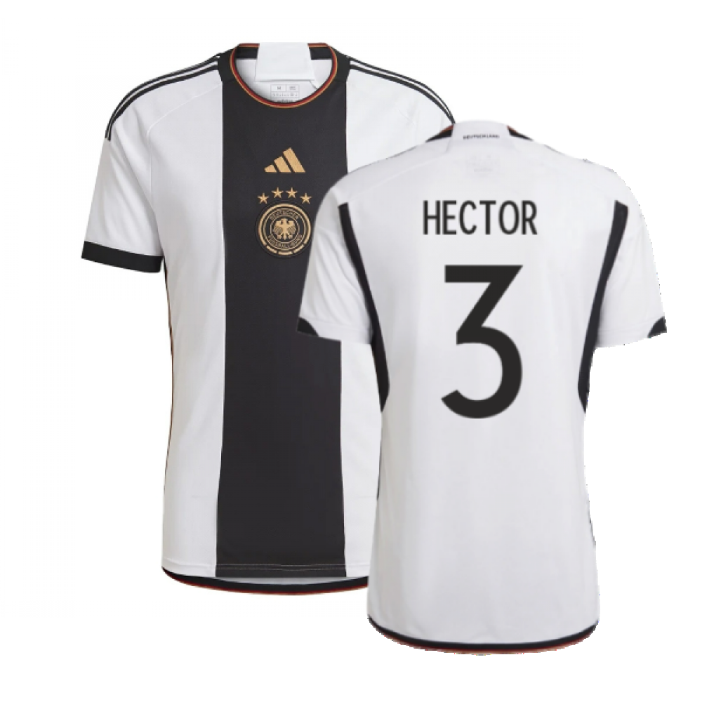 Adidas Men's White 2022-2023 Germany Home Shirt (Hector 3)