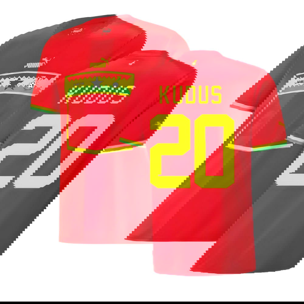 2022-2023 Ghana Away Shirt (KUDUS 20)