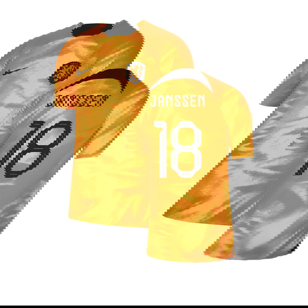 2022-2023 Holland Home Dri-Fit ADV Match Shirt (Janssen 18)