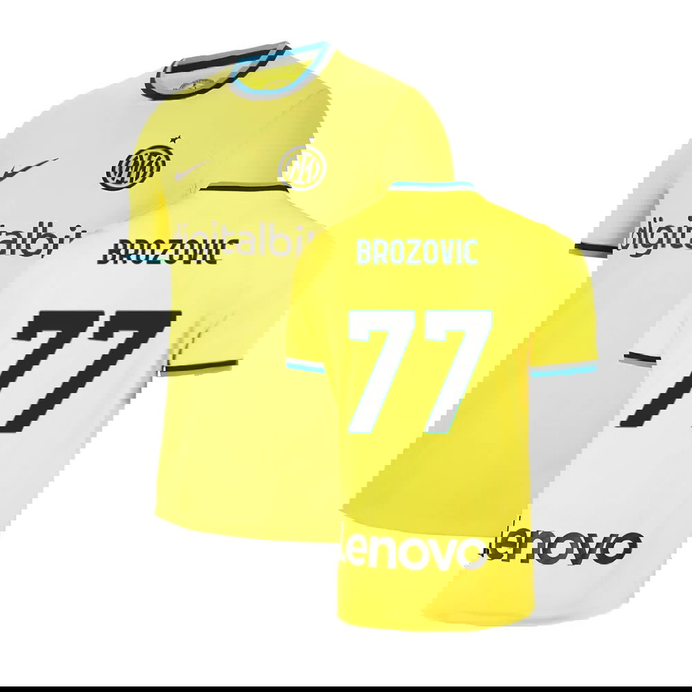 2022-2023 Inter Milan Third Shirt (BROZOVIC 77)