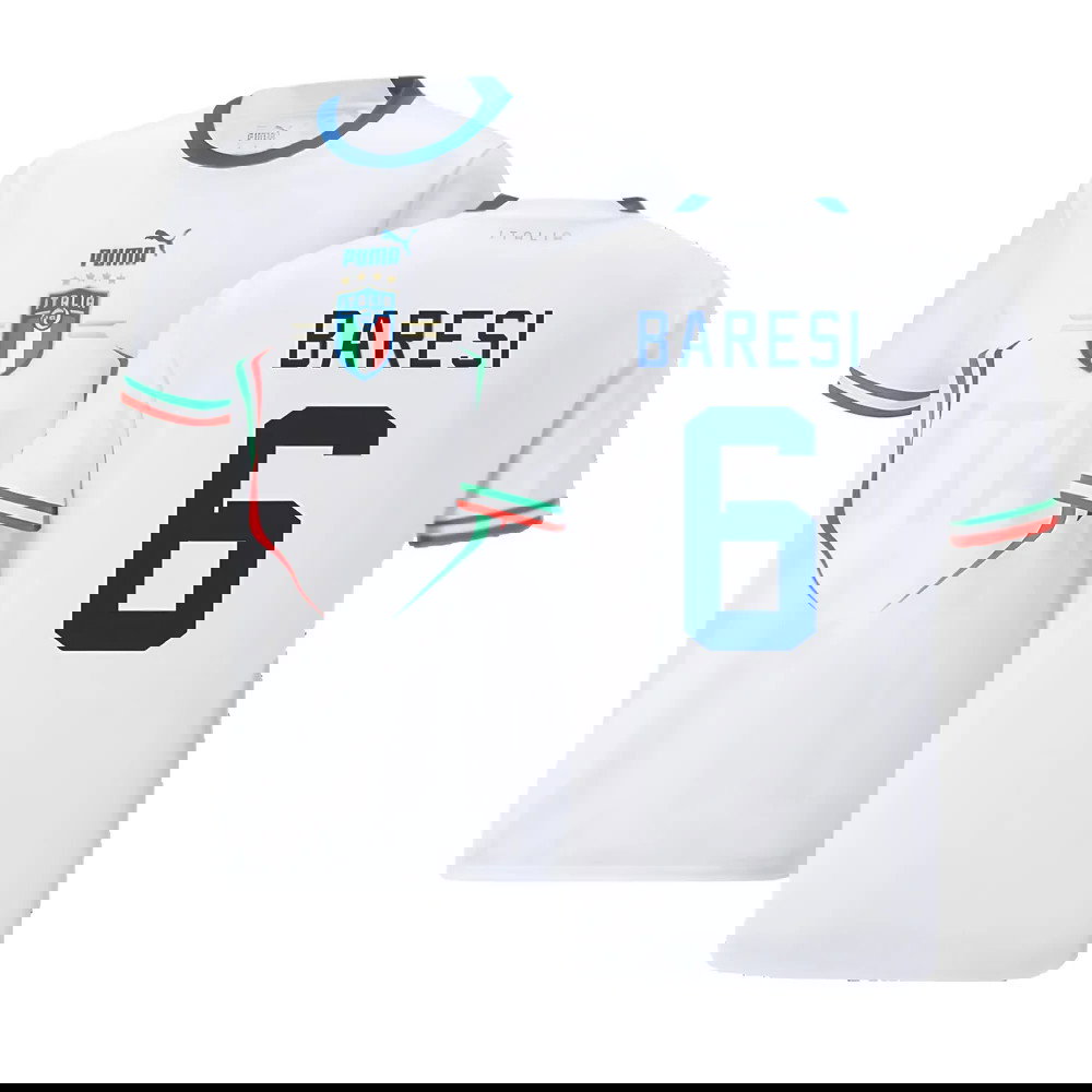 2022-2023 Italy Away Shirt (BARESI 6)