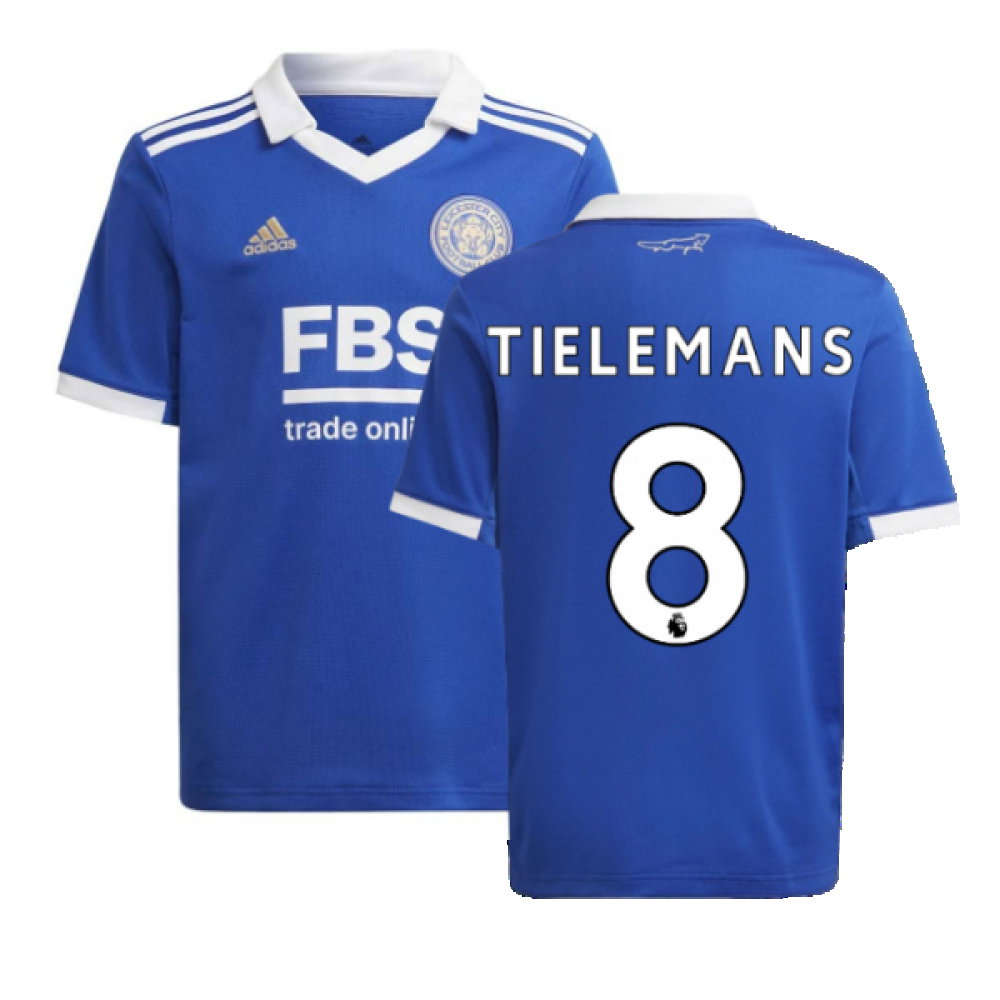 2022-2023 Leicester City Home Shirt (Kids) (TIELEMANS 8)