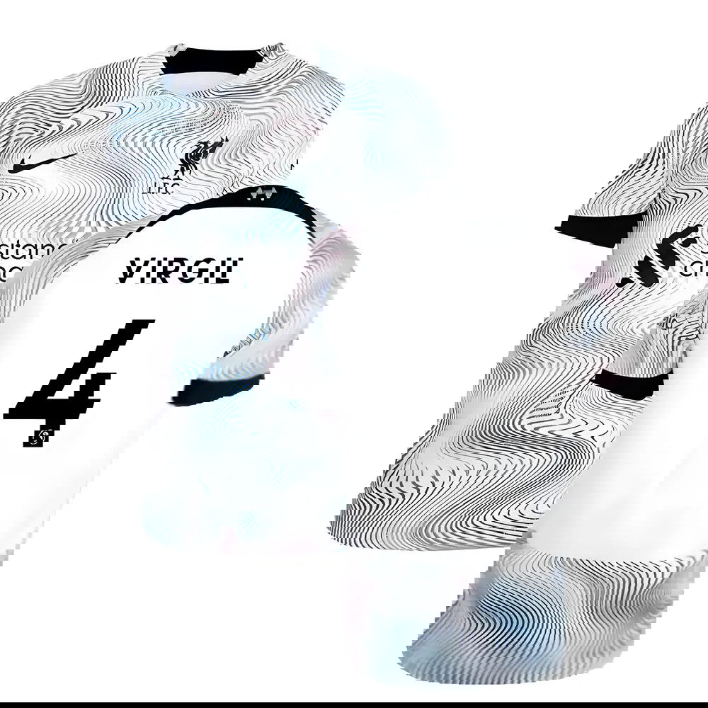 2022-2023 Liverpool Away Vapor Player Issue Shirt (VIRGIL 4)