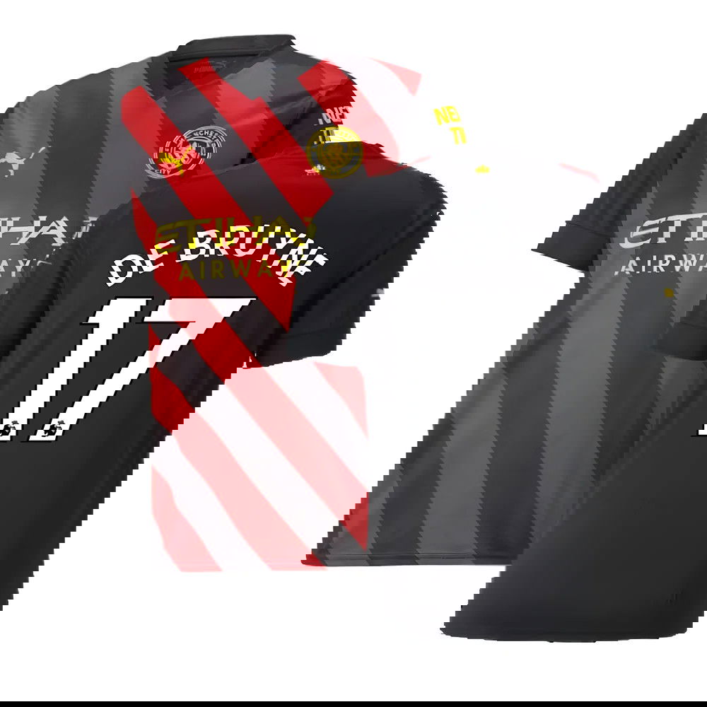 2022-2023 Man City Away Shirt (DE BRUYNE 17)